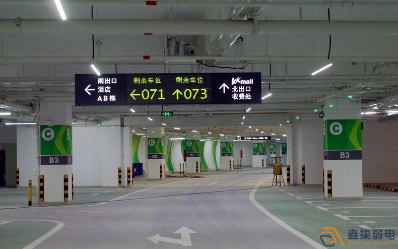 車位引導系統—智能引導，輕松停車